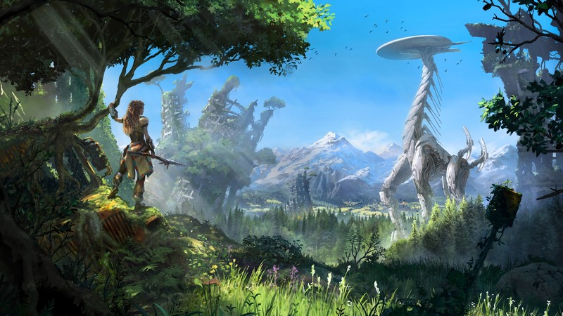 Horizon Zero Dawn, action role-playing, PlayStation 4, Xbox One, Windows, Best Games