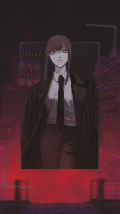 Anime Chainsaw Man, Makima (Chainsaw Man), 1080x1920