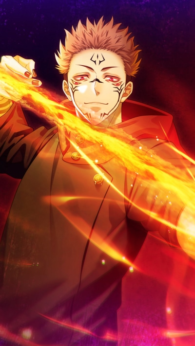 Anime Jujutsu Kaisen, Sukuna (Jujutsu Kaisen), 1080x1920