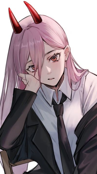 Anime Chainsaw Man, Power (Chainsaw Man), 1080x1920
