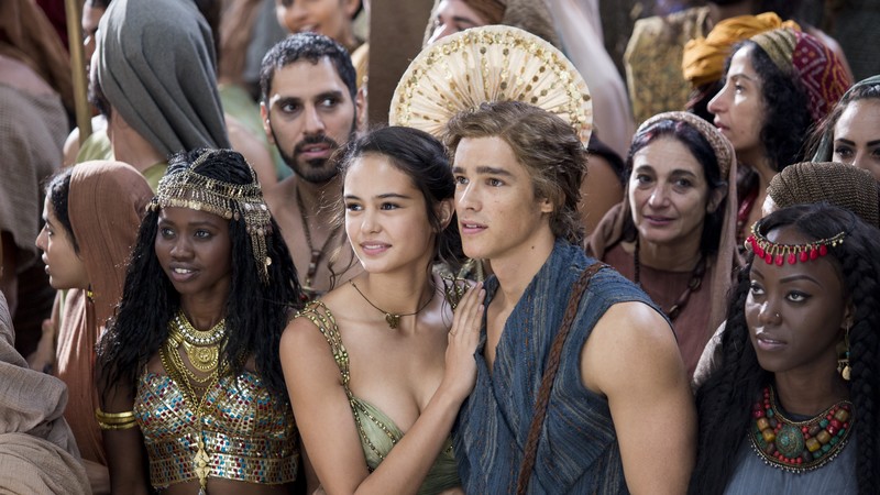 Gods of Egypt, Courtney Eaton, Brenton Thwaites