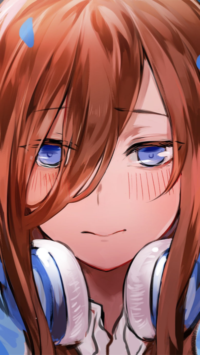 Anime The Quintessential Quintuplets, Miku Nakano, 1080x1920
