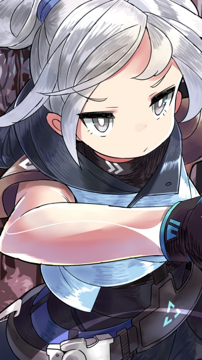 Video Game Valorant, Jett (Valorant), 1080x1920
