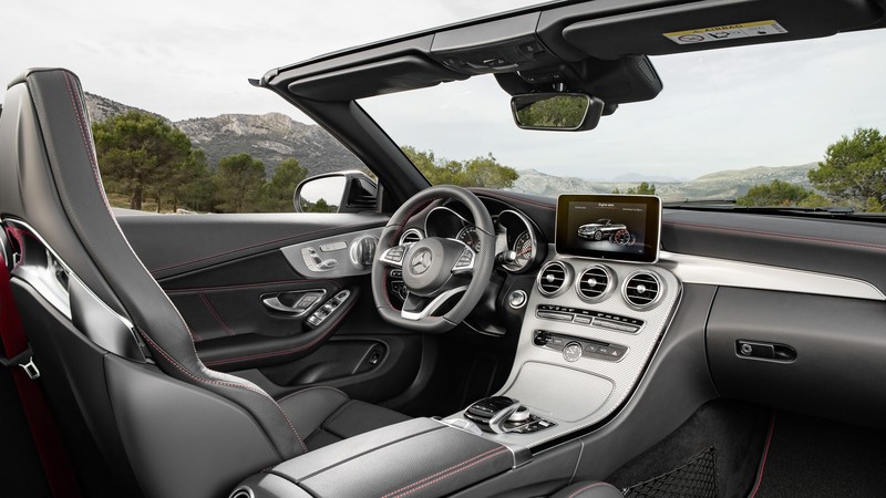 Mercedes-AMG C 43 4MATIC, Coupe, Geneva Auto Show 2016, Cabriolet, interior