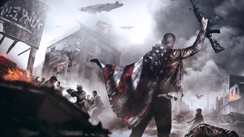 Homefront: The Revolution, shooter, fps, soldier, base, grey, screenshot, art, PC, PS4, XBox one