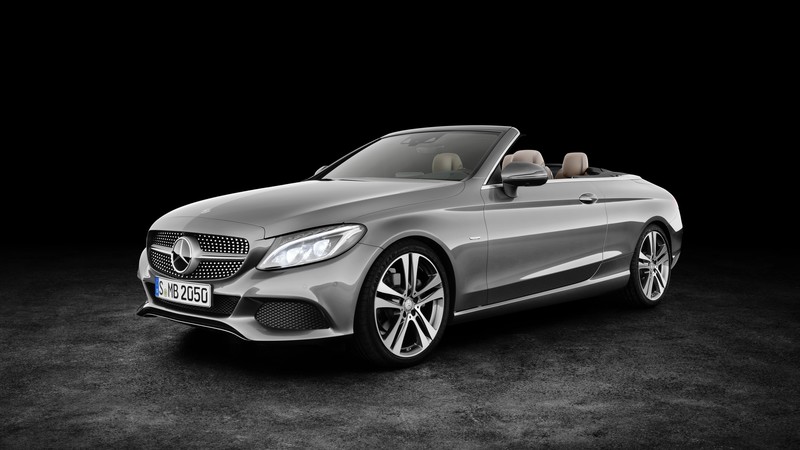 Mercedes-Benz C 220d, Coupe, Geneva Auto Show 2016, silver