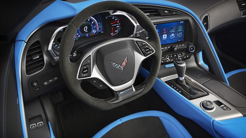 Chevrolet Corvette Grand Sport, Geneva Auto Show 2016, interior