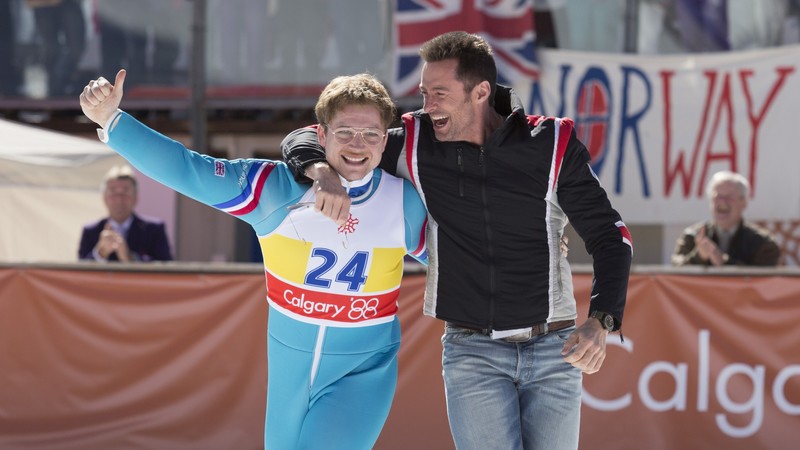 Eddie the Eagle, Taron Egerton, Hugh Jackman, best movies 2016