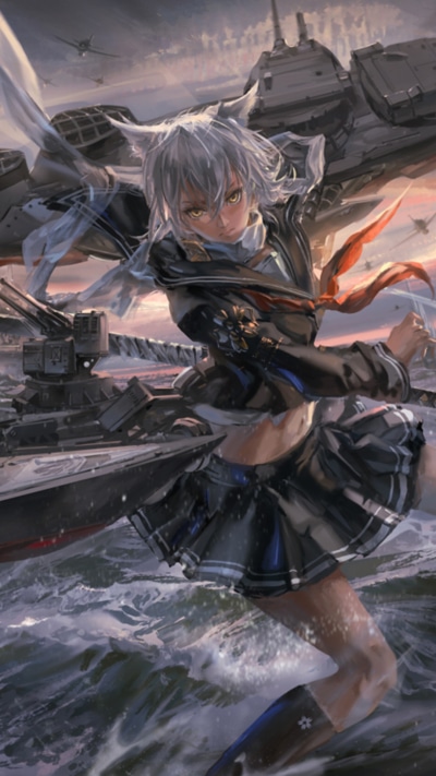 Anime Azur Lane, Video Game, Maya (Azur Lane), 1080x1920