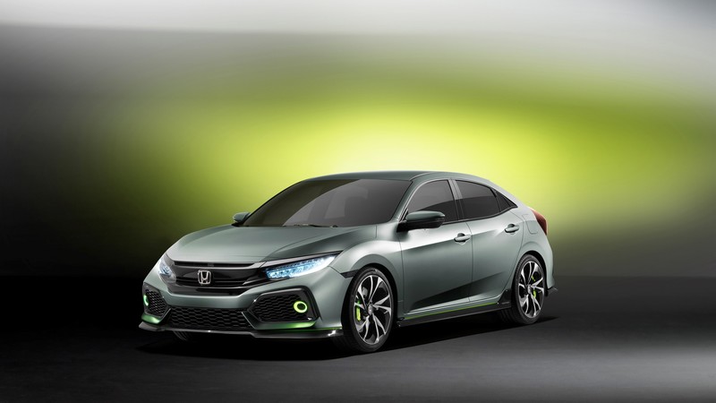 Honda Civic Hatchback Prototype, Hatchback, Geneva Auto Show 2016