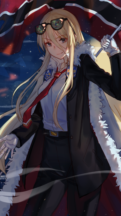 Anime Azur Lane, Bismarck (Azur Lane), 1080x1920