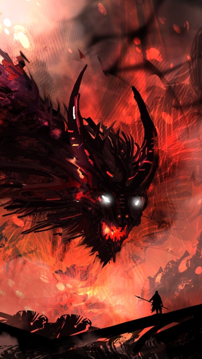 Fantasy Dragon, 1080x1920