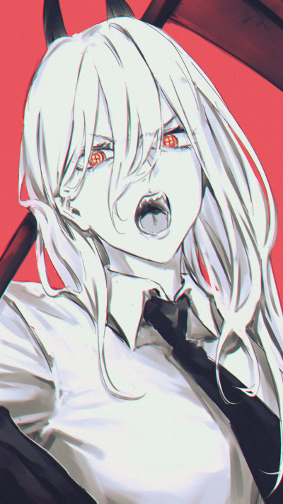 Anime Chainsaw Man, Power (Chainsaw Man), 1080x1920