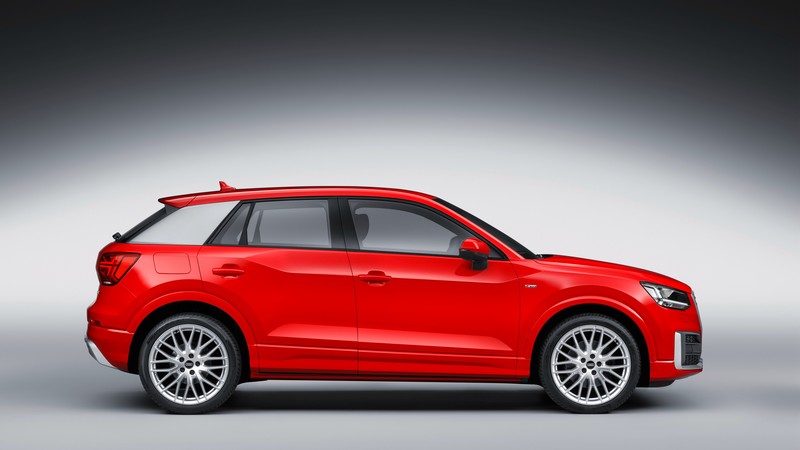 Audi Q2 TFSI quattro S, Geneva Auto Show 2016, crossover, red
