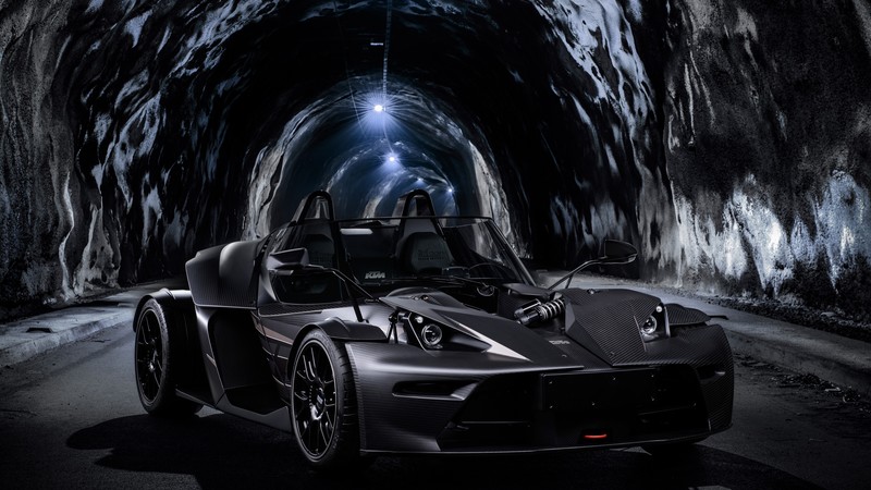 KTM X-Bow GT Black Edition Geneva Auto Show 2016, supercar, sport car, black