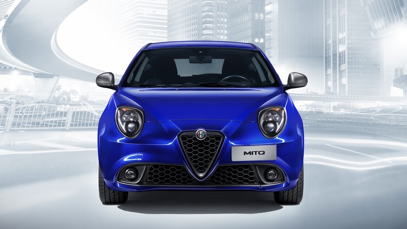 Alfa Romeo Mito Veloce (955), Geneva Auto Show 2016, hatchback, blue