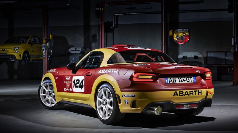 Fiat 124 Spider Abarth, rally edition, Geneva Auto Show 2016, roadster