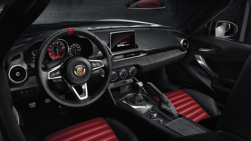 Fiat 124 Spider Abarth, Geneva Auto Show 2016, interior