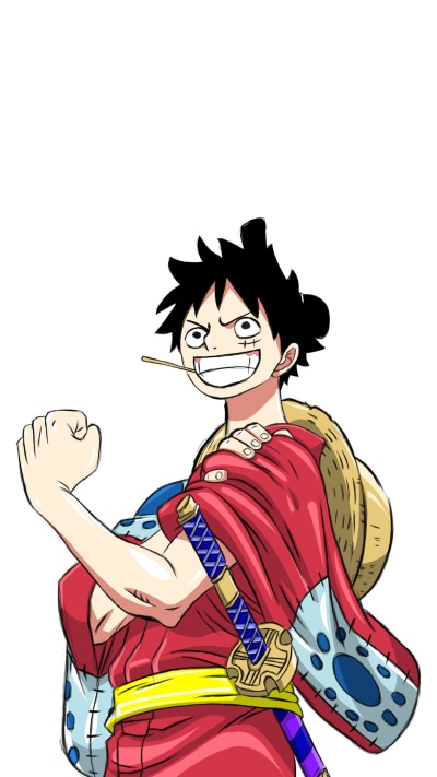 Anime One Piece, Monkey D. Luffy, 1080x1920
