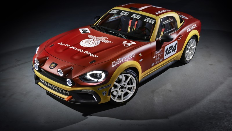 Fiat 124 Spider Abarth, rally edition, Geneva Auto Show 2016, roadster
