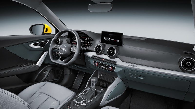 Audi Q2 TDI quattro, Geneva Auto Show 2016, crossover, interior