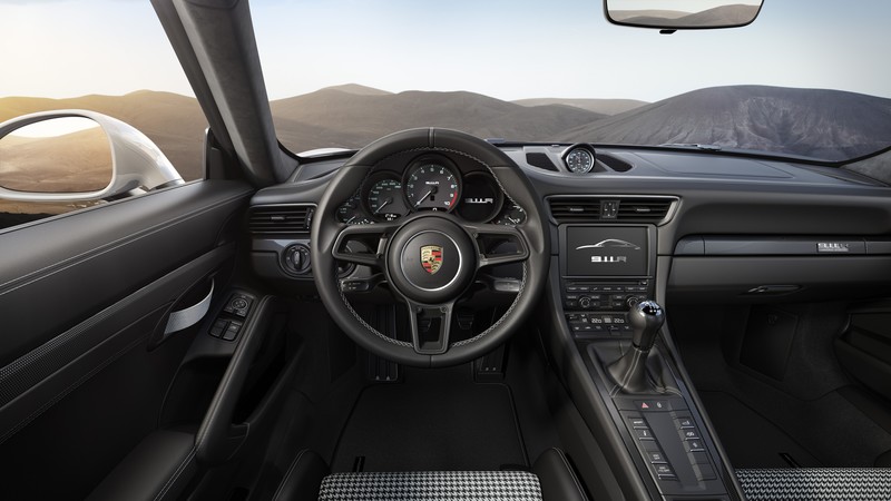 Porsche 911 R (991), Geneva Auto Show 2016, interior