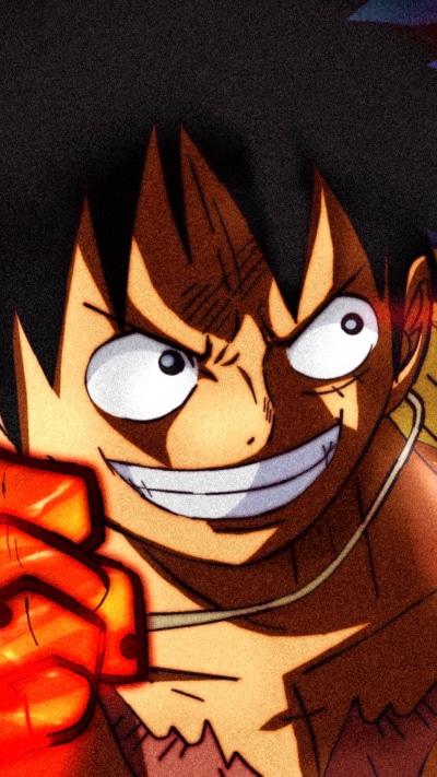 Anime One Piece, Monkey D. Luffy, 1080x1920