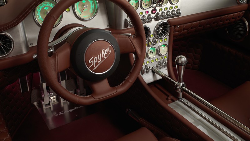 Spyker C8 Preliator, Geneva Auto Show 2016, interior
