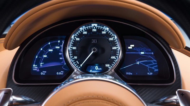 Bugatti Chiron, Geneva Auto Show 2016, hypercar, interior