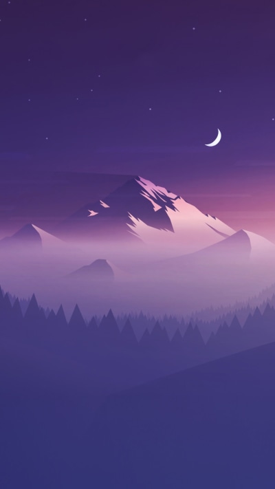 Artistic Minimalist, Mountain, 1080x1920