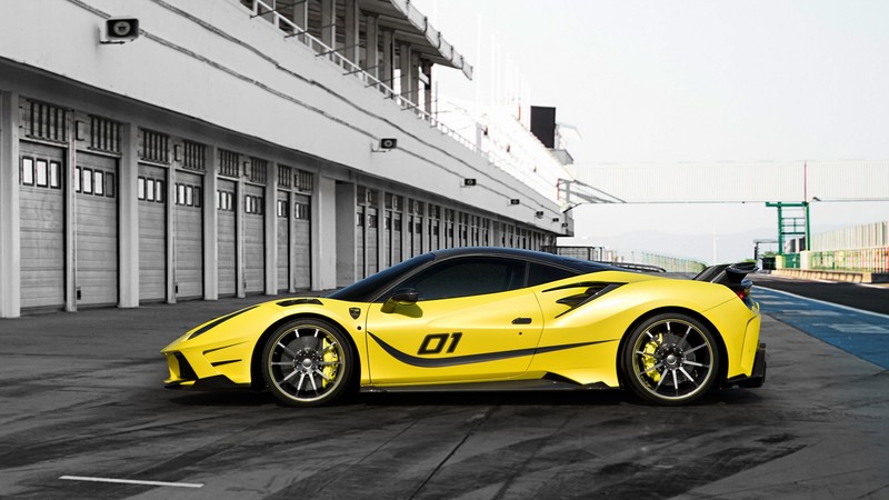 Mansory 4XX Siracusa, Geneva Auto Show 2016, sport car, yellow