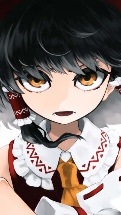 Anime Touhou, Reimu Hakurei, 1080x1920