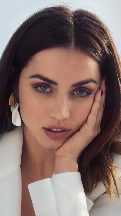 Celebrity Ana de Armas, Face, Brunette, Cuban, Actress, 1080x1920