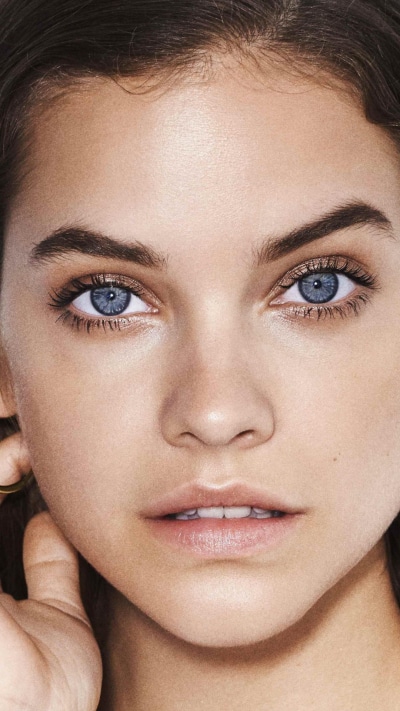 Celebrity Barbara Palvin, Blue Eyes, Hungarian, Face, Close-up, Brunette, 1080x1920