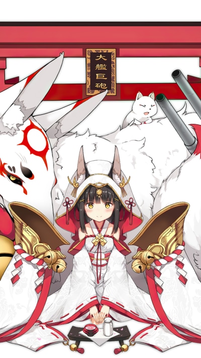 Anime Azur Lane, Nagato (Azur Lane), 1080x1920