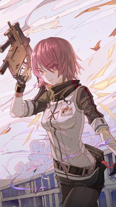 Video Game Arknights, Exusiai (Arknights), 1080x1920