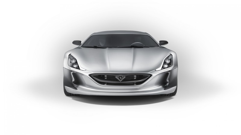 Rimac Concept One, Geneva Auto Show 2016, ultra-light super car, sport car, silver