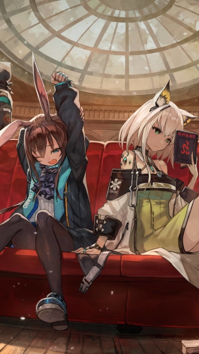 Video Game Arknights, Amiya (Arknights), Kaltsit (Arknights), 1080x1920