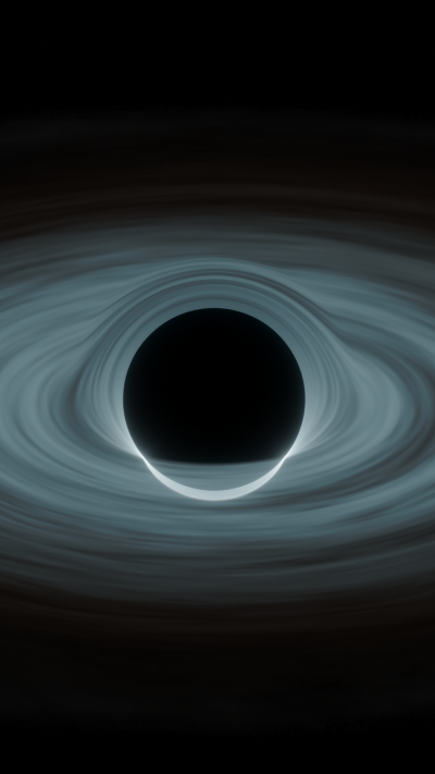 Sci Fi Black Hole, Space, Accretion Disk, 1080x1920