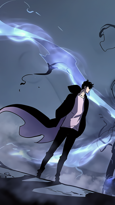 Anime Solo Leveling, Sung Jin-Woo, Beru (Solo Leveling), 1080x1920