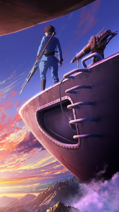 Anime Drifting Dragons, 1080x1920
