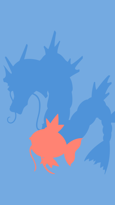 Anime Pokémon, Gyarados (Pokémon), Magikarp (Pokémon), 1080x1920