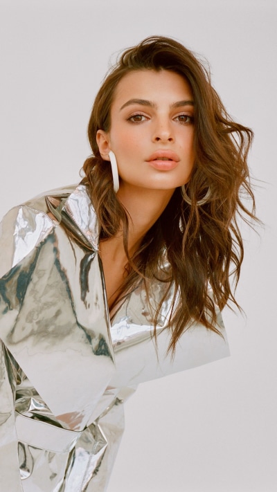 Celebrity Emily Ratajkowski, Earrings, 1080x1920