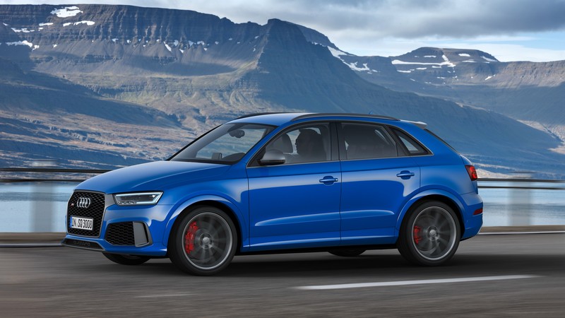 Audi RS Q3 performance (8U), Geneva Auto Show 2016, crossover, blue