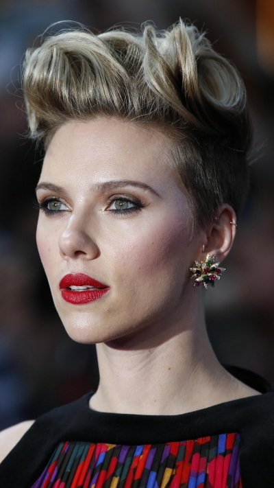 Celebrity Scarlett Johansson, Blue Eyes, Blonde, Earrings, Actress, American, 1080x1920