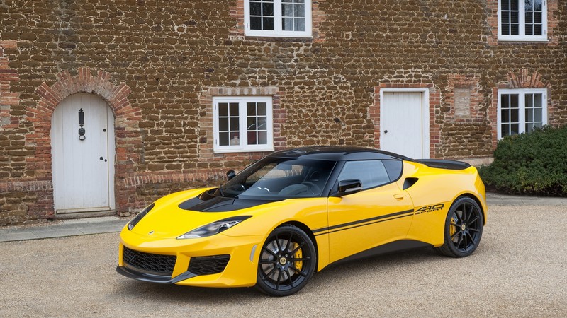 Lotus Evora Sport 410, Geneva Auto Show 2016, roadster, speed, yellow