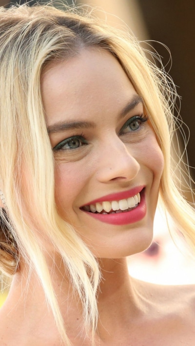 Celebrity Margot Robbie, Blonde, Face, Australian, Smile, Actress, 1080x1920
