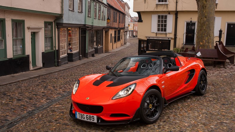 Lotus Elise Cup 250, roadster, speed, red