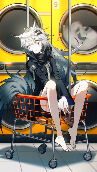 Video Game Arknights, Lappland (Arknights), 1080x1920