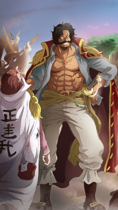 Anime One Piece, Gol D. Roger, 1080x1920
